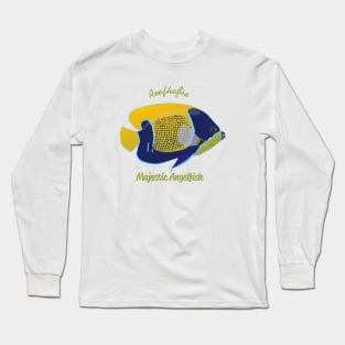 Majestic Angelfish Long Sleeve T-Shirt